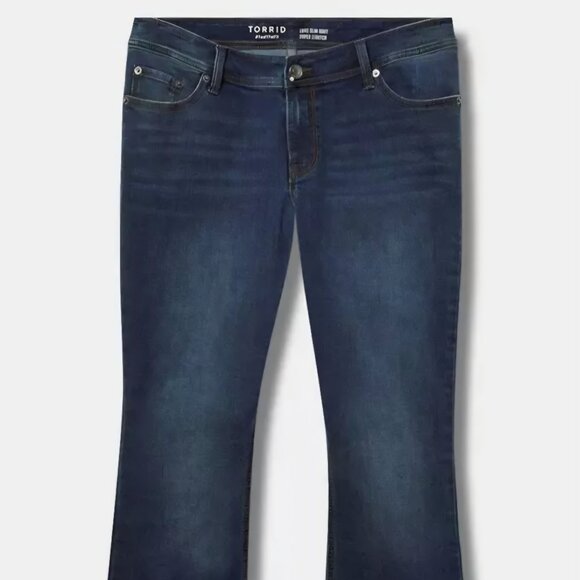 NEW Torrid Luxe Slim Boot Mid-Rise Jean 26T - Picture 5 of 5